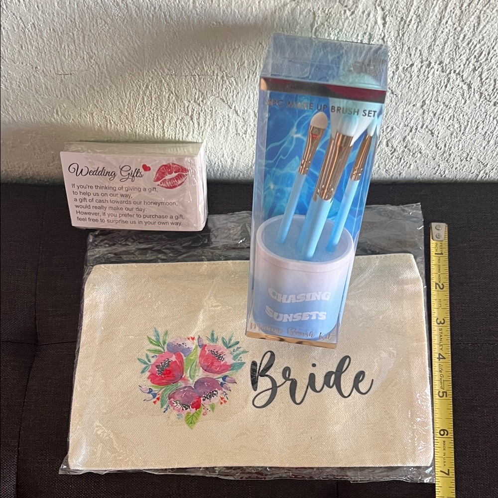 #1184**Makeup Brush Set - Blue - Picture 8 of 14